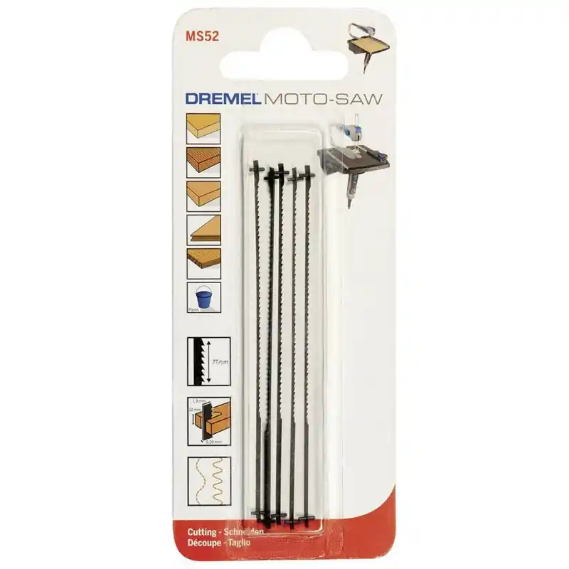 Dremel Moto-Saw Holzsägeblatt, Fein 5St (MS52) 2615MS52JA Markenware