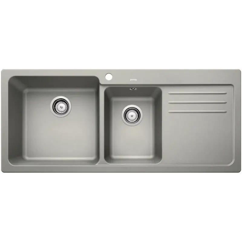Preis Gesenkt BLANCO NAYA 8 S Silgranit perlgrau 520595