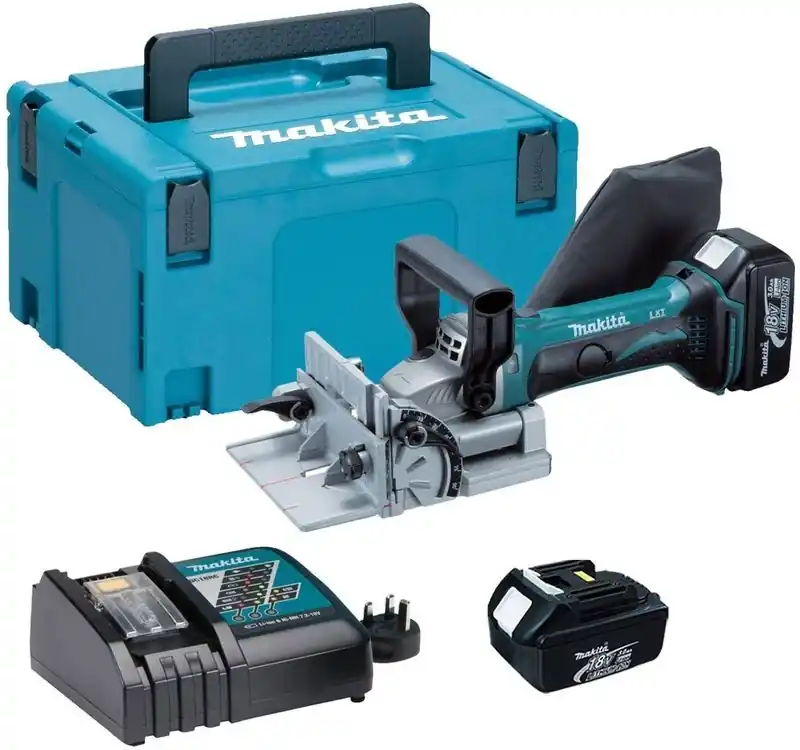 Schneller Versand Makita Akku-Nuffräse 2x AKKU 18V/3,0Ah, Systainer Makpac DPJ180RFJ