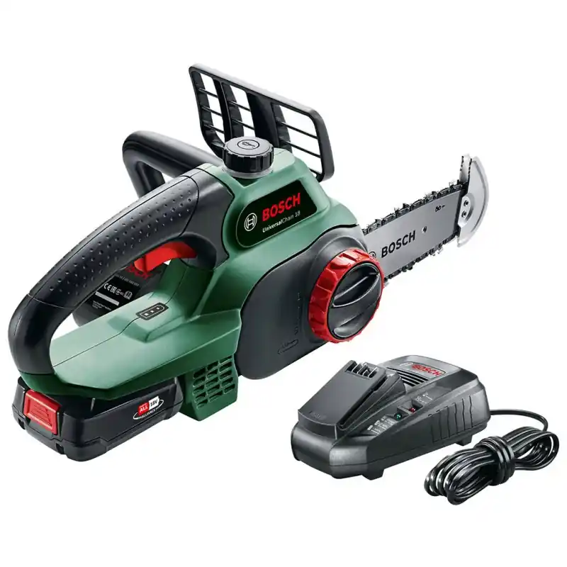 Top-Preis BOSCH UniversalChain 18 Akku Kettensäge inkl. Akku 18V, 2.5Ah, 06008B8000