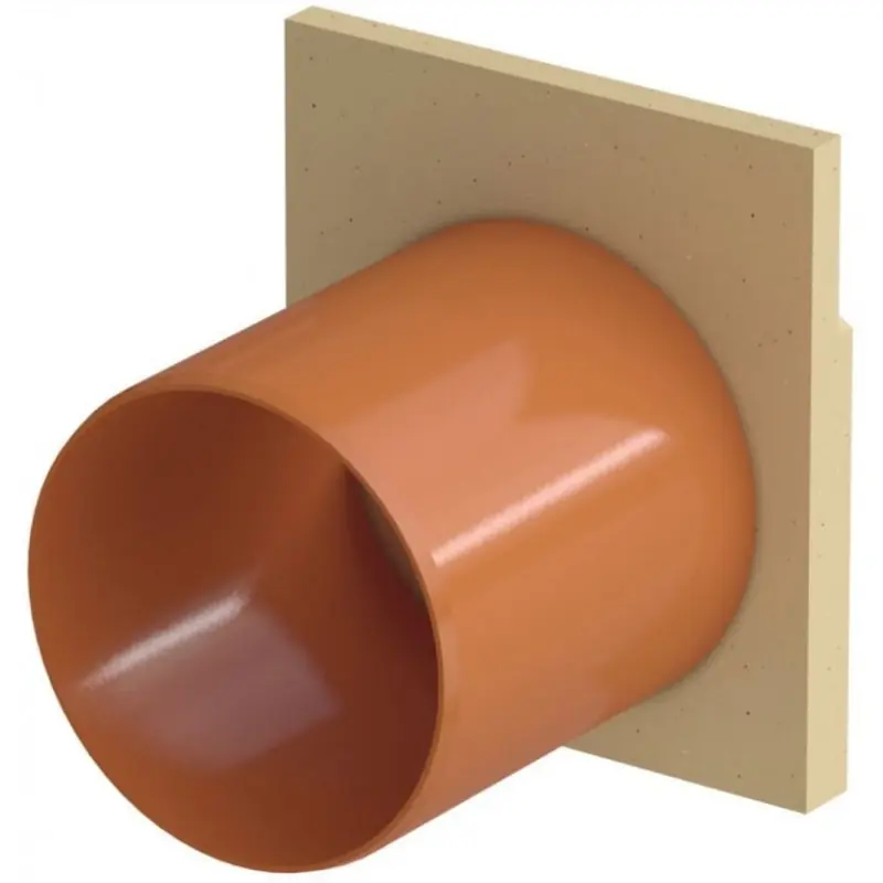 Neu ACO Self 200 Stirnwand mit Stutzen DN/OD 160 03698