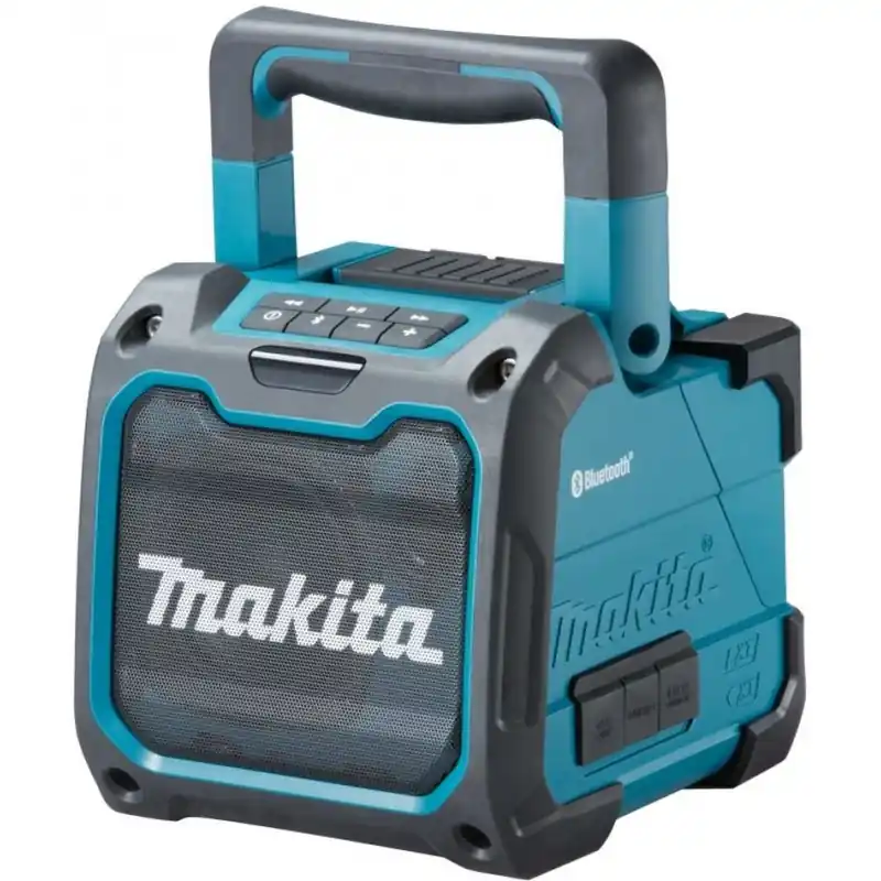 Aktuell Makita DMR200 Aku Lautsprecher mit Bluetooth, Li-ion 10,8V-18V
