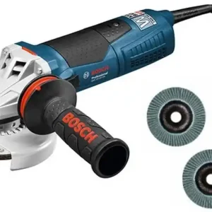 Markenware BOSCH GWS 19-125 CIE Winkelschleifer + 3x Schleifscheibe 060179P001