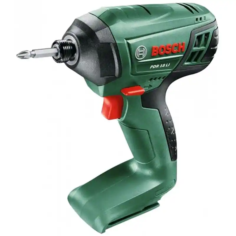 Echt BOSCH PDR 18 LI Akku-Drehschlagschrauber 18V Li-Ion ohne Akku 0603980301