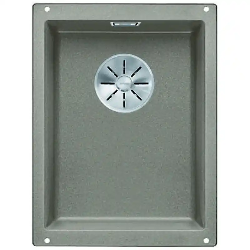 Super-Preis BLANCO Granitspüle Subline 320-U InFino tartufo ohne Zugknopf 523414