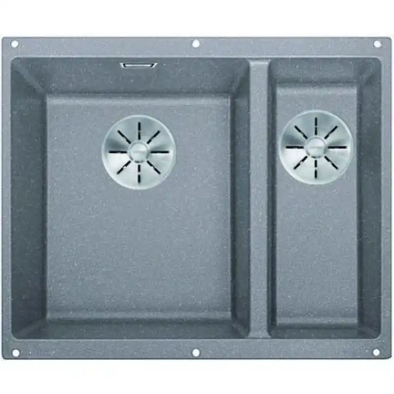 BLANCO Subline 340/160-U Unterbauspüle SILGRANIT PuraDur, InFino, aluminium 523548 Geprüft