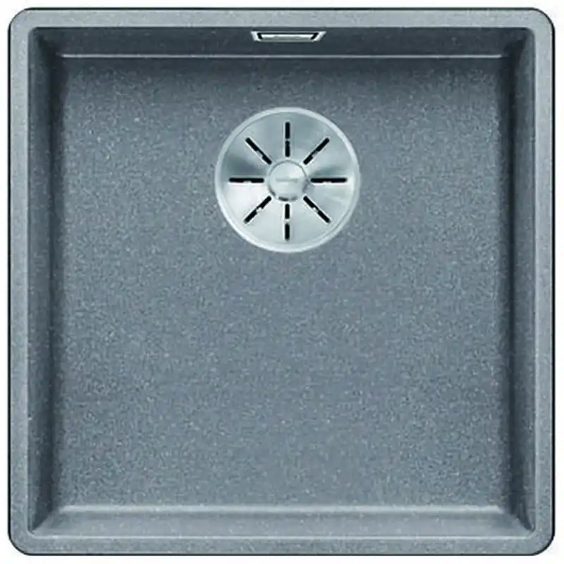 BLANCO SUBLINE 400 F InFino aluminium ohne Zugknopf 523496 Rabatt