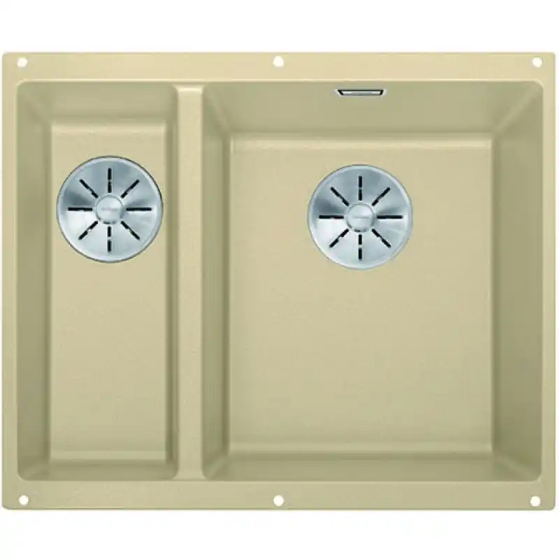 BLANCO Subline 340/160-U Unterbauspüle SILGRANIT PuraDur, InFino, champagne 523564 Aktuell
