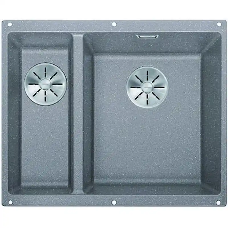 Knallerangebot BLANCO Subline 340/160-U Unterbauspüle SILGRANIT PuraDur, InFino, aluminium 523560