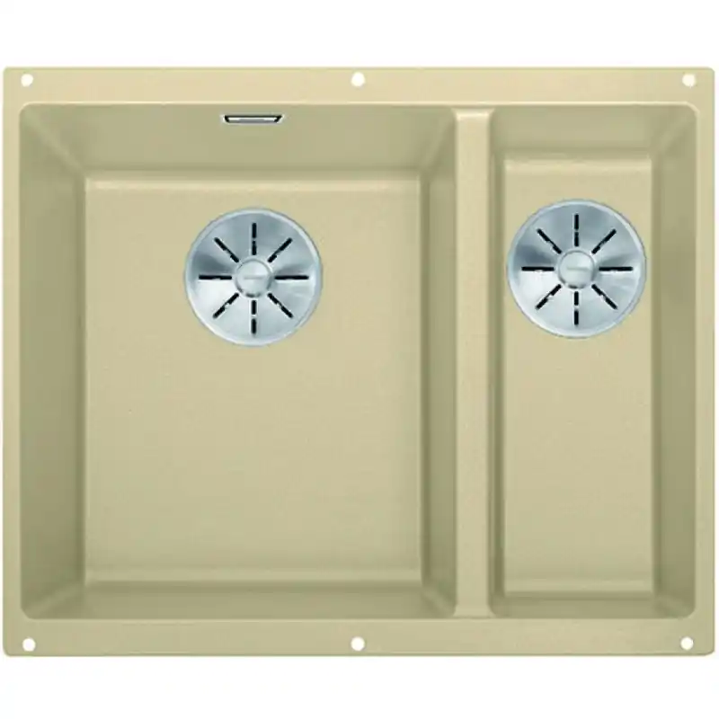BLANCO Subline 340/160-U Unterbauspüle SILGRANIT PuraDur, InFino, champagne 523554 Markenprodukt