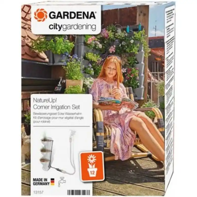 Finale Aktion Gardena NatureUp! Bewässerungsset Ecke Hahn 13157-20