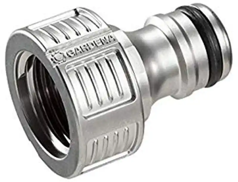 Gardena Premium Hahnverbinder 16,7mm (G 3/8 ") - 21mm (G 1/2") 18240-20 Markenprodukt
