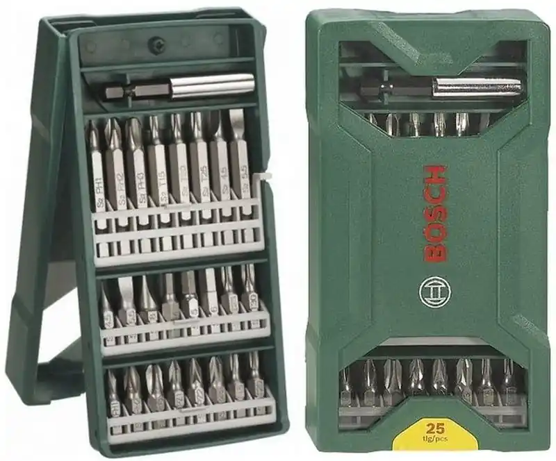 BOSCH 25-tlg Bit-Set Mini X-Line 2607019676 Schneller Versand