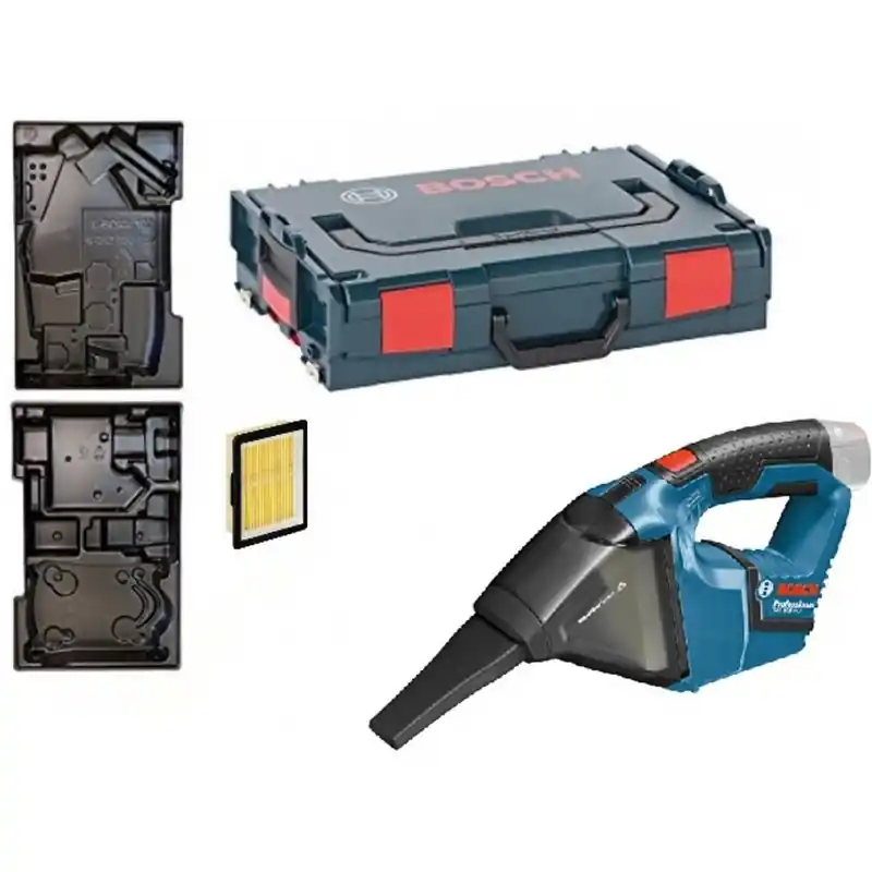 BOSCH GAS 12 V-LI Akku Handsauger Solo ohne Akku + L-BOXX, 06019E3001 Sonderaktion