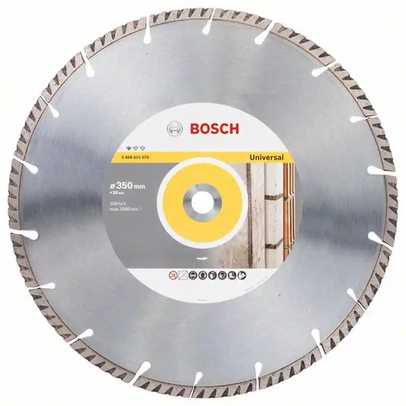 Rabatt BOSCH Diamanttrennscheibe Standard for Universal, 350 x 20 x 3,3 x 10 mm 2608615070