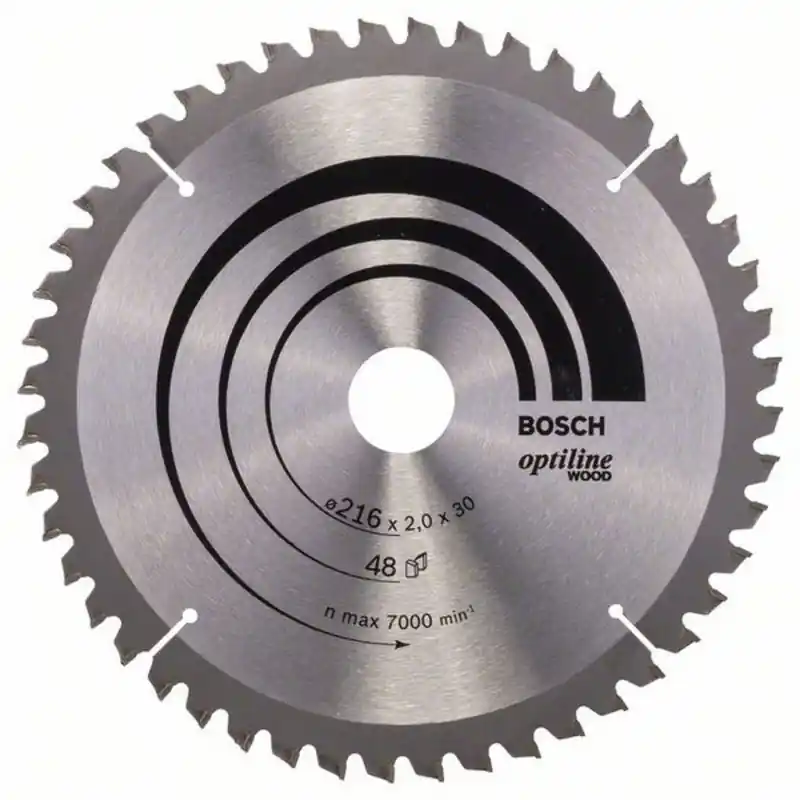 BOSCH Kreissägeblatt Optiline Wood für Kapp und Gehrungssägen, 216x30x2,0mm, 48 2608640432 Top-Angebot