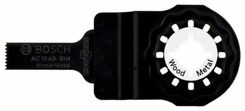 Schnäppchen BOSCH Tauchsägeblatt Starlock HCS AIZ 10 AB, Wood and Metal 2609256949