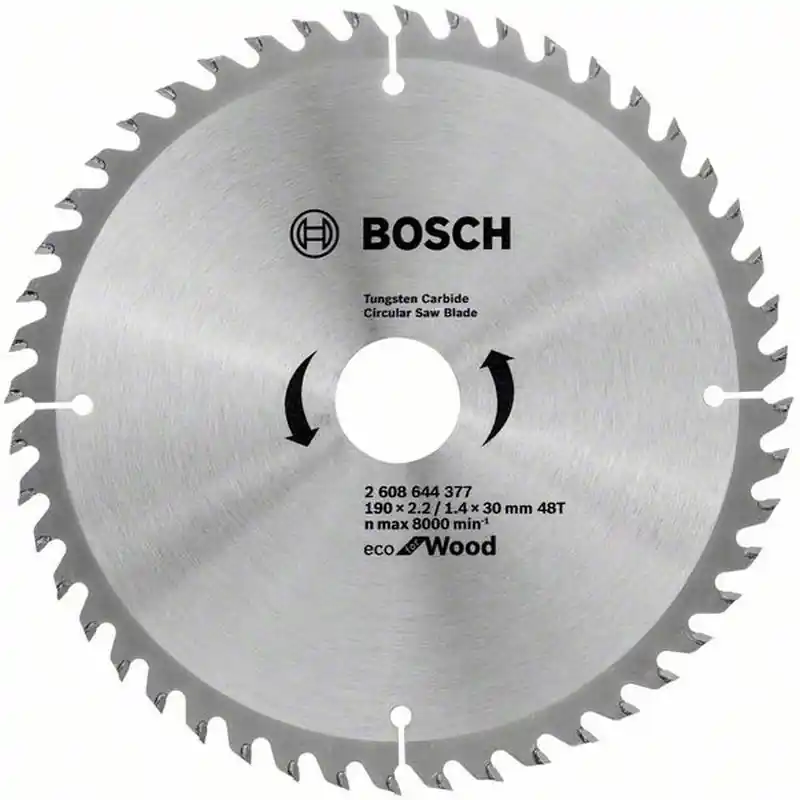BOSCH Sägeblatt ECO Optiline Wood 190x2,2/1,4x30mm 48T 2608644377 Neue Ware