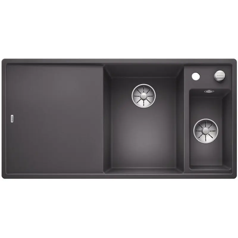 BLANCO AXIA III 6 S-F Silgranit felsgrau Glasschneidbrett InFino Ablauf 523490 Sofort Bestellen