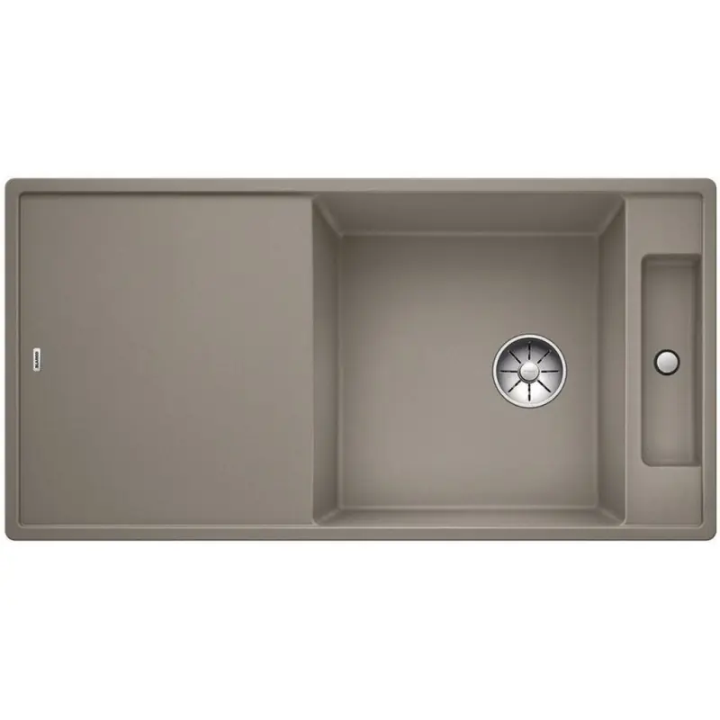 BLANCO AXIA III XL 6 S Silgranit PuraDur tartufo Holzschneidbrett InFino Ablauf 523507 Begrenztes Angebot