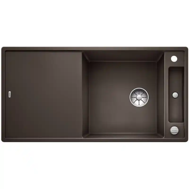 Meistverkauft BLANCO AXIA III XL 6 S-F Silgranit PuraDur cafe Glasschneidbrett InFino Ablauf 523531