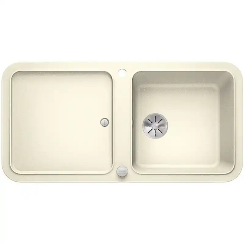 BLANCO YOVA XL 6 S Silgranit PuraDur 2 jasmin InFino Ablauf 523599 Neu