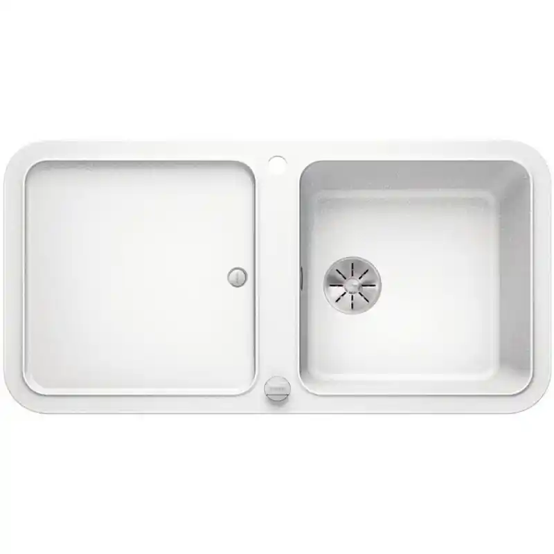 BLANCO YOVA XL 6 S Silgranit PuraDur 2 weiss InFino Ablauf 523598 Finale Aktion