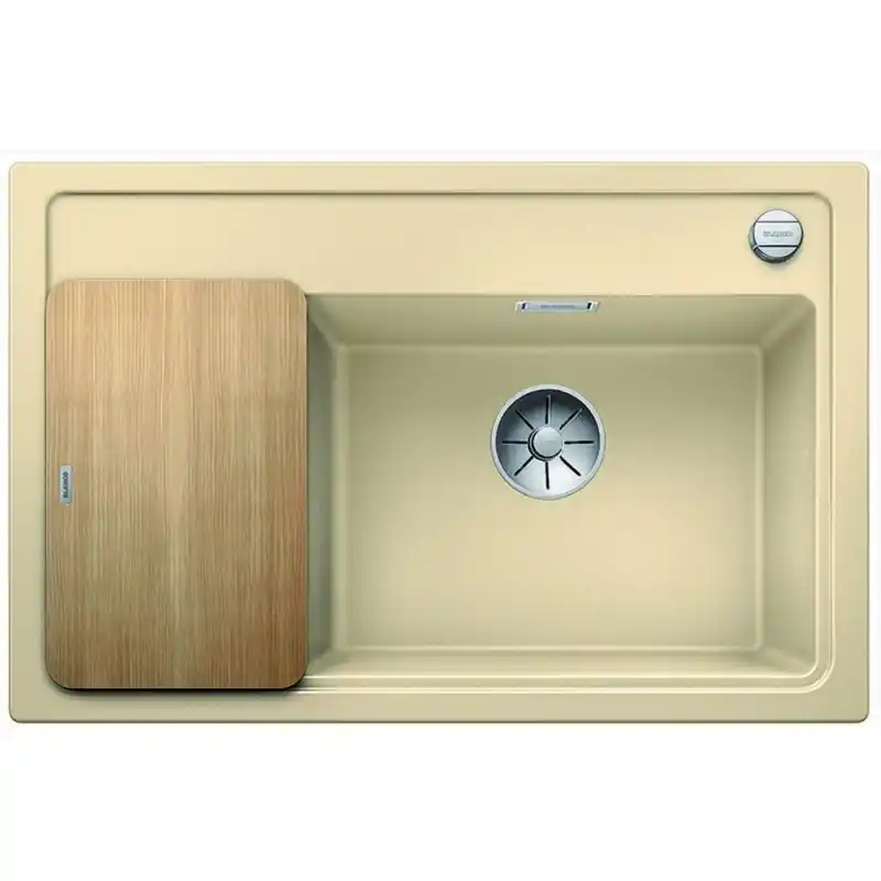 BLANCO ZENAR XL 6 S Compact Silgranit champagner Holzschneidbrett InFino Ablauf 523770 Neue Kollektion