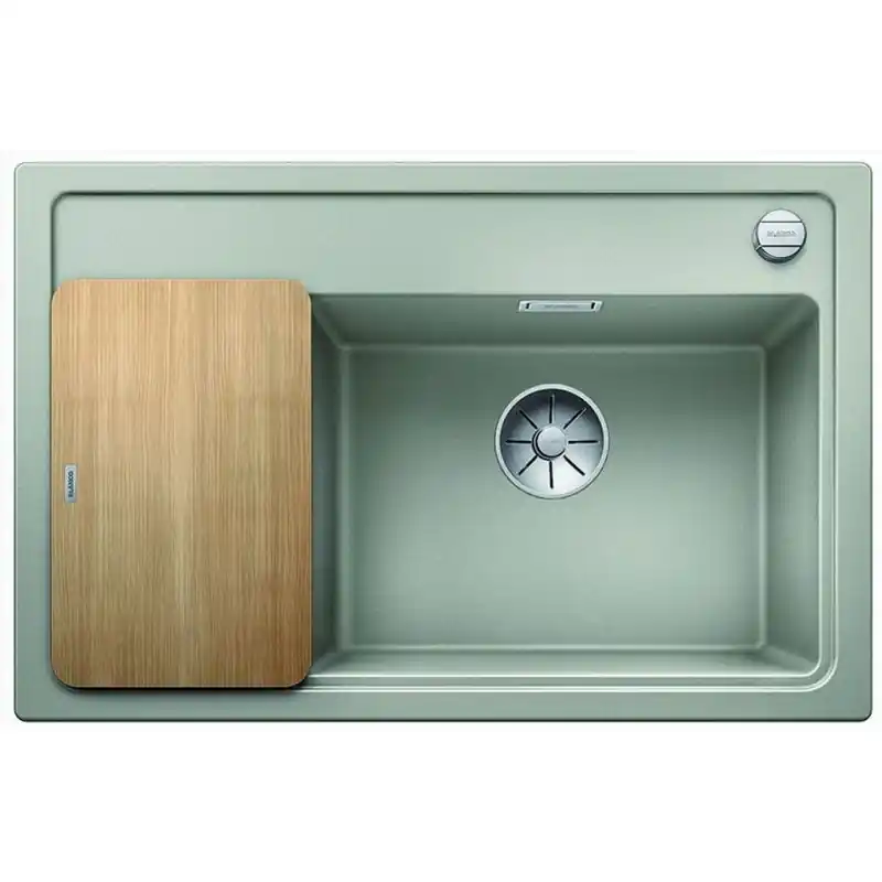 Bestpreis BLANCO ZENAR XL 6 S Compact Silgranit perlgrau Holzschneidbrett InFino Ablauf 523767