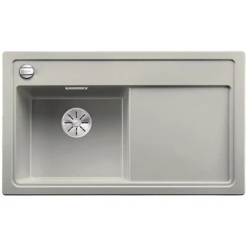 Bestpreis BLANCO ZENAR 45 S Silgranit Becken links Glasschneidbrett perlgrau InFino Ablauf 523809