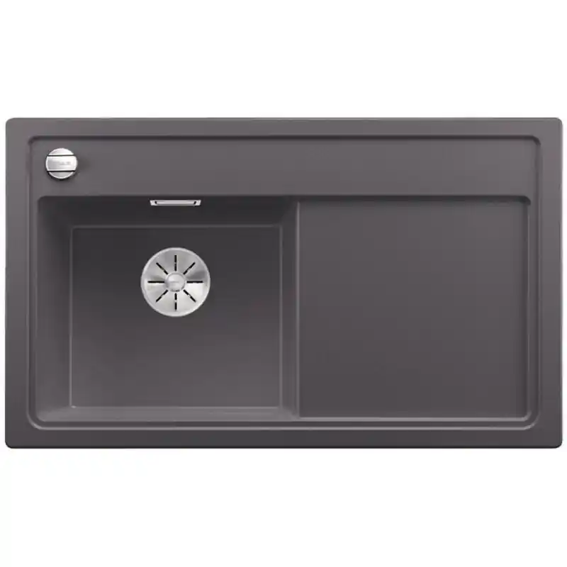 Knallerangebot BLANCO ZENAR 45 S Silgranit Becken links felsgrau InFino Ablauf 523851