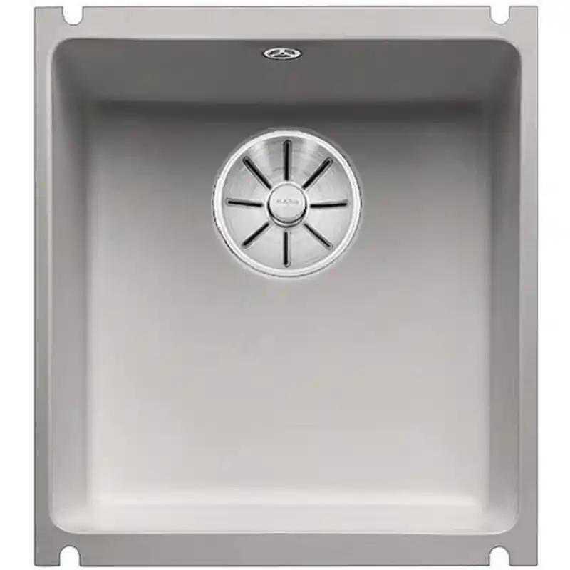 Must-Have BLANCO SUBLINE 375 U Keramik PuraPlus alugrau InFino Ablauf 523730