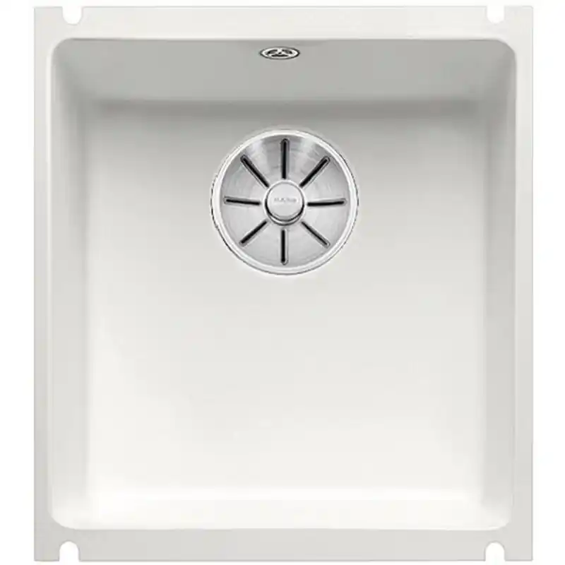 Garantierte Lieferung BLANCO SUBLINE 375 U Keramik PuraPlus weiss matt InFino Ablauf 523728