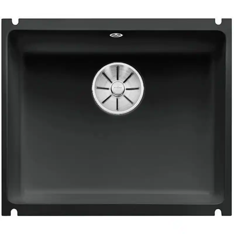 BLANCO SUBLINE 500 U Keramik PuraPlus schwarz InFino Ablauf 523740 Top-Angebot