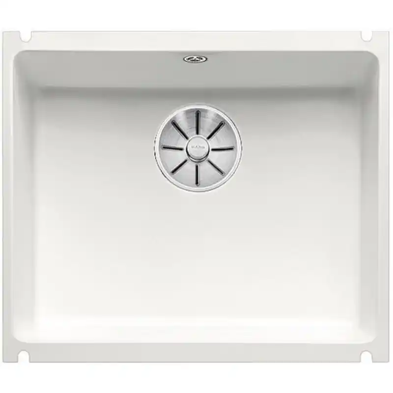 Geprüft BLANCO SUBLINE 500 U Keramik PuraPlus weiss matt InFino Ablauf 523735
