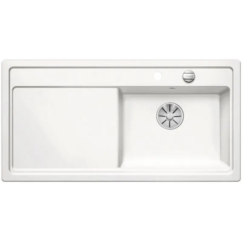 BLANCO ZENAR XL 6 S Keramik Becken rechts kristallweiss glänzend InFino Ablauf 524165 Neue Ware