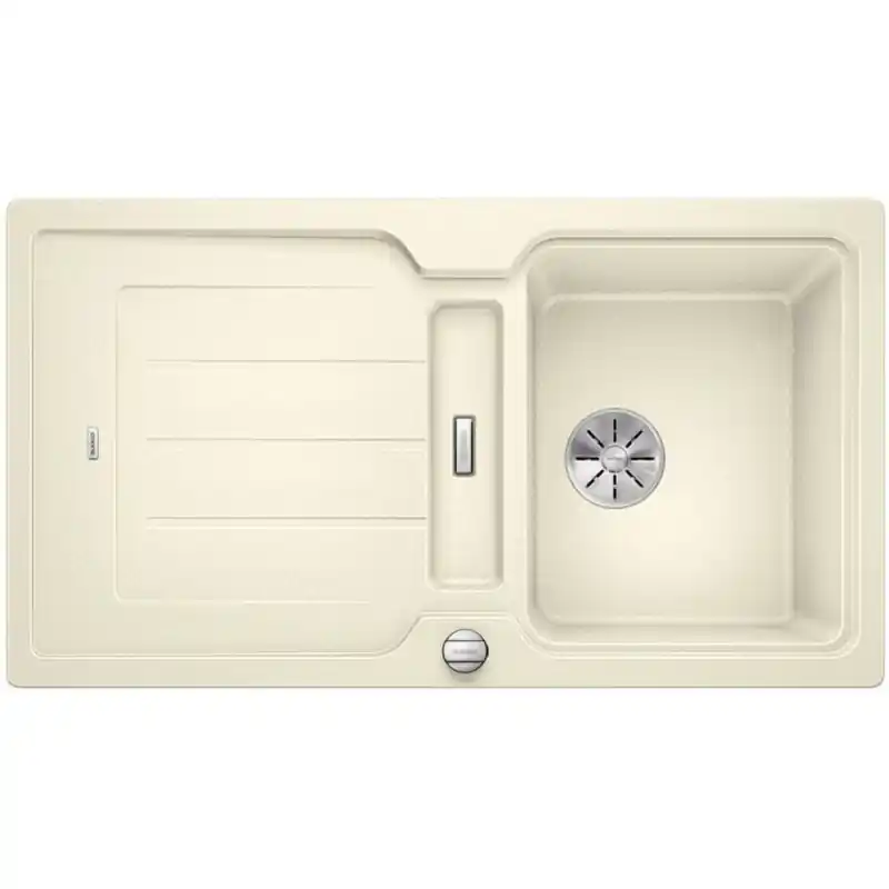 BLANCO CLASSIC Neo 5 S Silgranit PuraDur jasmin InFino Ablauf 524020 Neu Im Sortiment