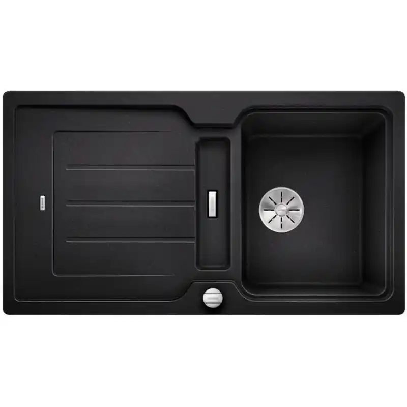BLANCO CLASSIC Neo 5 S Silgranit PuraDur anthrazit InFino Ablauf 524015 Preiswert