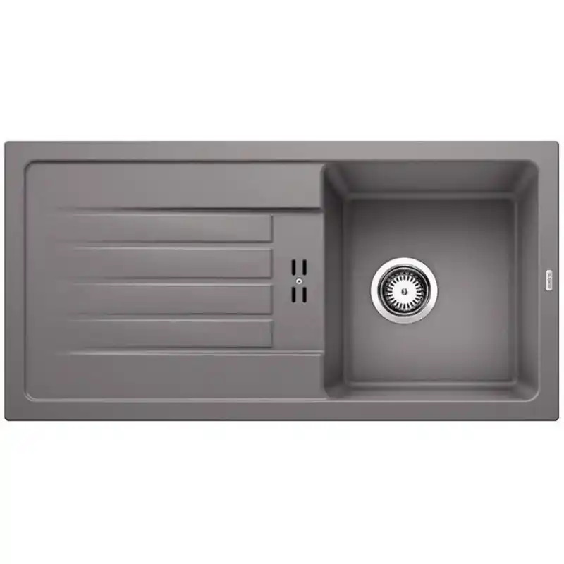 Bestpreis BLANCO FAVUM 45 S Silgranit PuraDur 2 alumetallic 524228