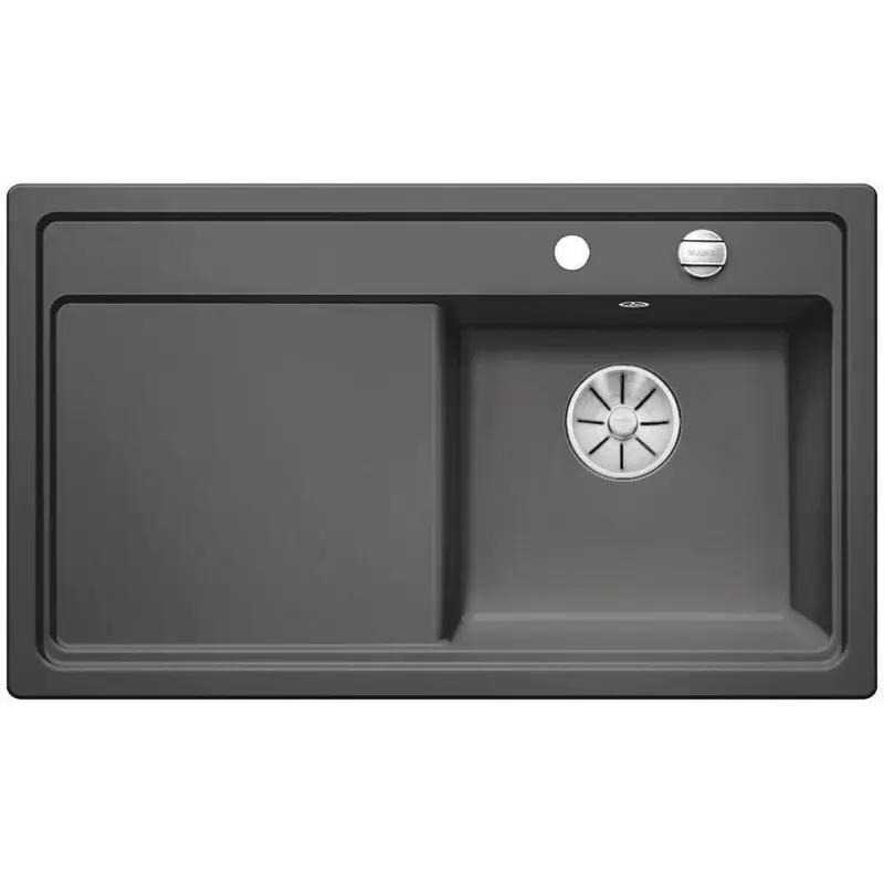 Sonderangebot BLANCO ZENAR 45 S Keramik Becken rechts basalt InFino Ablauf 524161