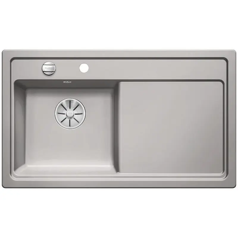Top-Angebot BLANCO ZENAR 45 S Keramik Becken links alugrau InFino Ablauf 524160