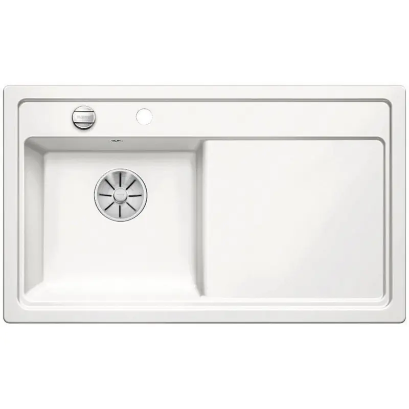 Sichere Zahlung BLANCO ZENAR 45 S Keramik Becken links kristallweiss glänzend InFino Ablauf 524152