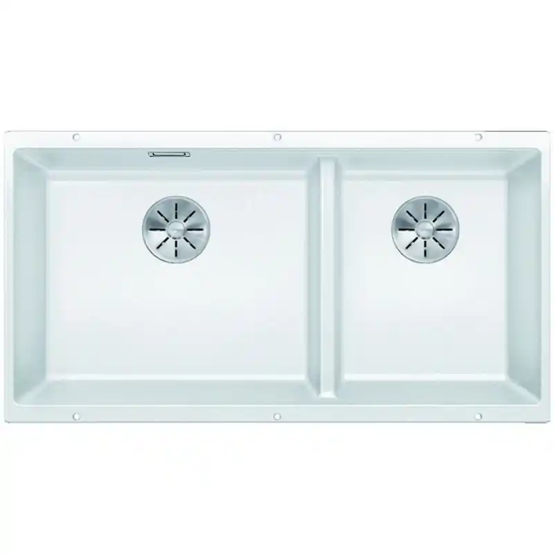 Nur Heute BLANCO SUBLINE 480/320 U InFino Silgranit Becken links weiss 523588