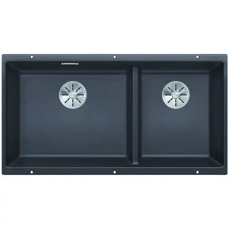 Bestpreis BLANCO SUBLINE 480/320 U InFino Silgranit Becken links felsgrau 523585