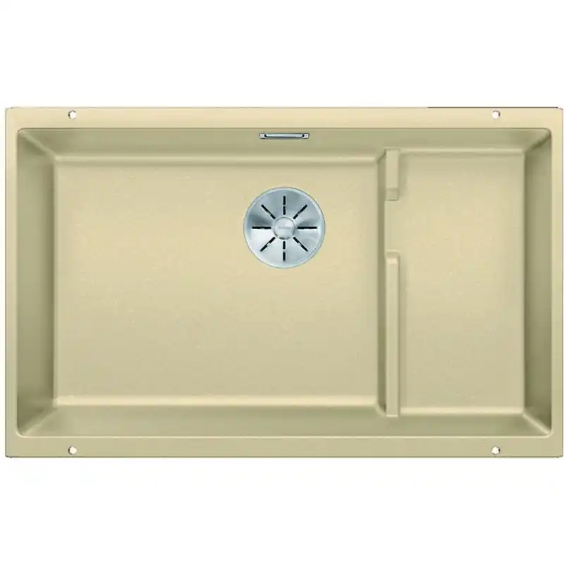 Preiswert BLANCO SUBLINE 700 U Level Silgranit PuraDur 2 champagner InFino Ablauf 523544