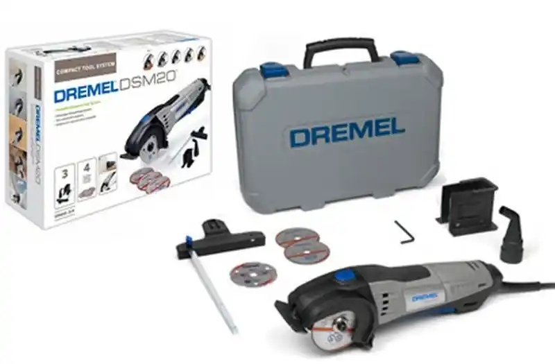 Heißes Angebot DREMEL DSM20 Mini Säge Spülen 710W+Zubehör-Kit Scheiben Schneiden F013SM20JC