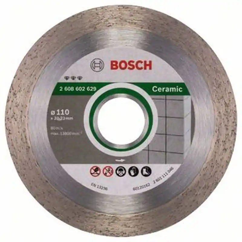 BOSCH Accessories Diamanttrennscheibe Best for Ceramic, 110x22,23x1,8x10mm 2608602629 Expressversand