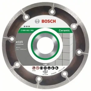 Zertifiziert BOSCH Diamanttrennscheibe Best for Ceramic Extra-Clean, 115x22,23x1,2x5mm Diamentowa tarc