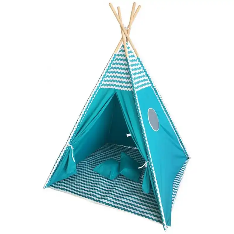 G21 Kinderzelt TEEPEE Sommerhimmel blau 60026155 Highlight
