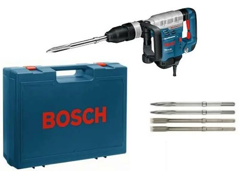 Bosch Professional Schlaghammer GSH 5 CE, mit SDS-max und Meißel-Set Kracherpreis